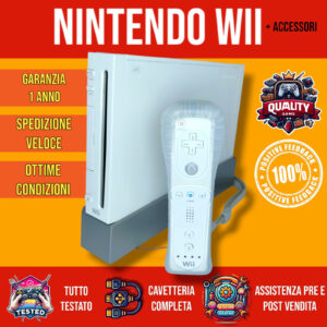 Nintendo Wii Console OTTIMO STATO Controller Cavi GARANZIA SPEDIZIONE 24/48H  | eBay